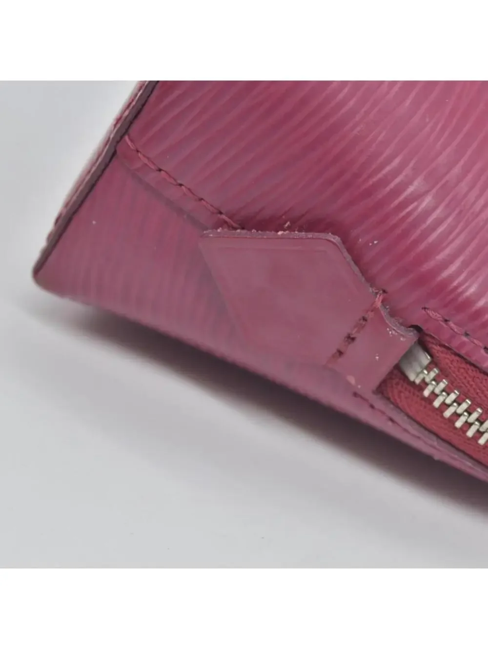 $640 Louis Vuitton Epi Pochette Cosmetic Pouch Bag SR2147 - Picture 10 of 15